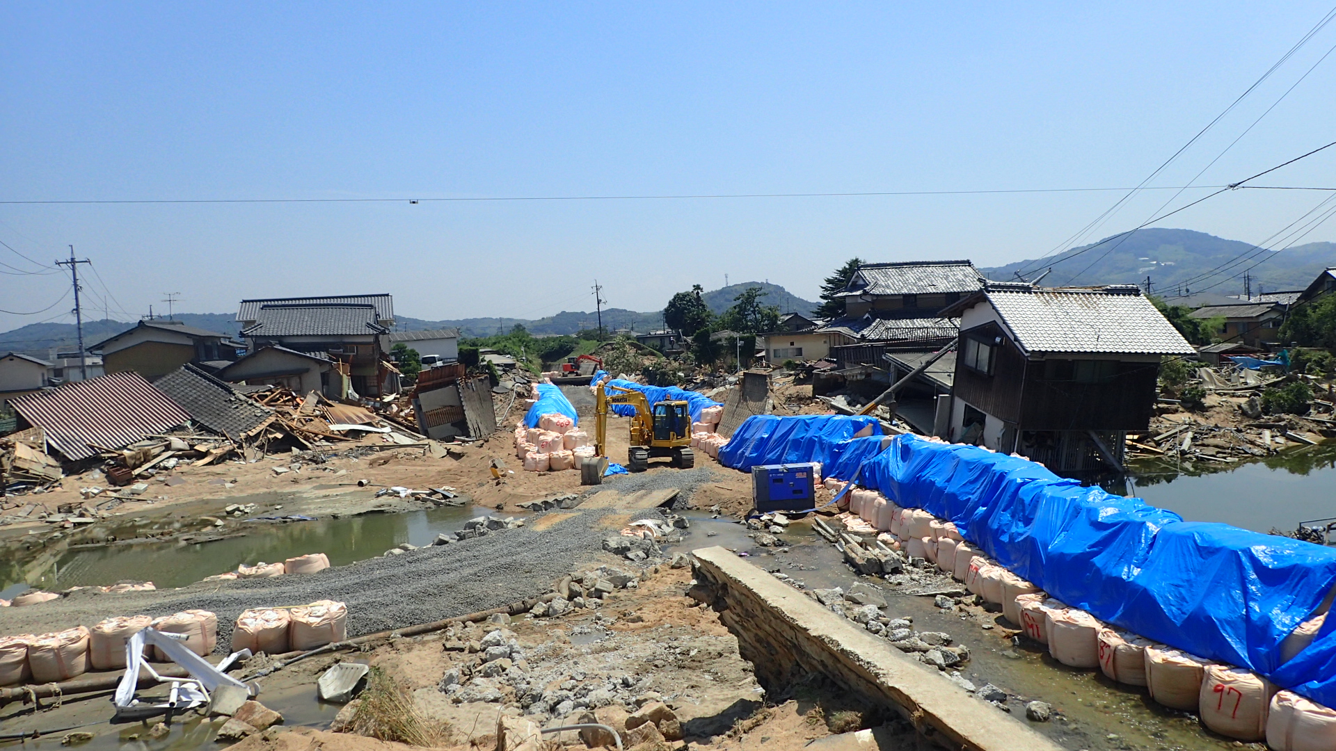2018年7月西日本豪雨災害写真
